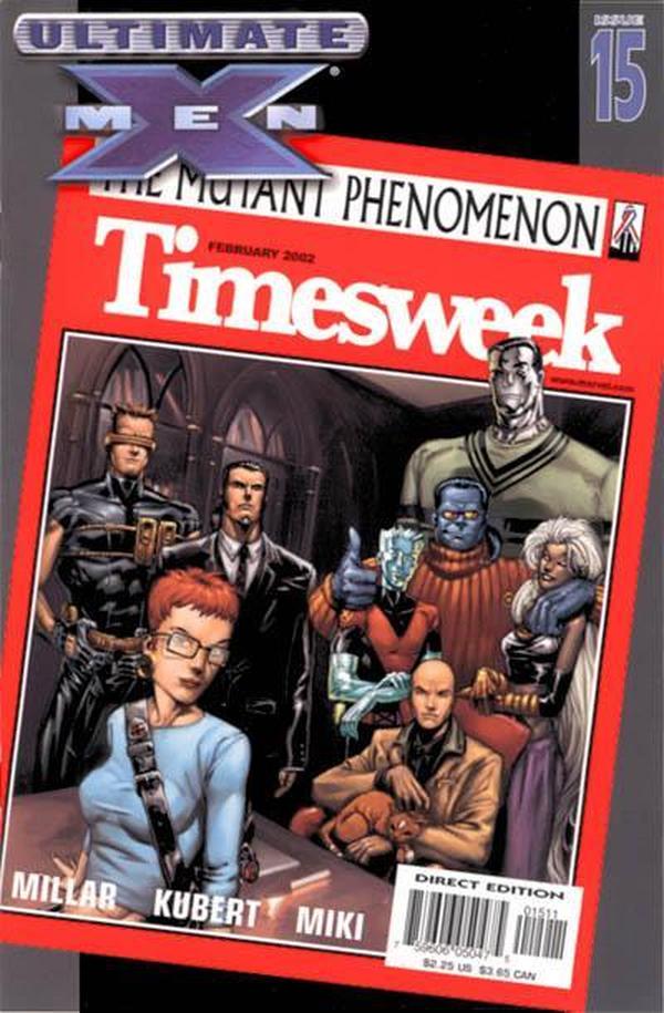 Ultimate X-Men #15 cover