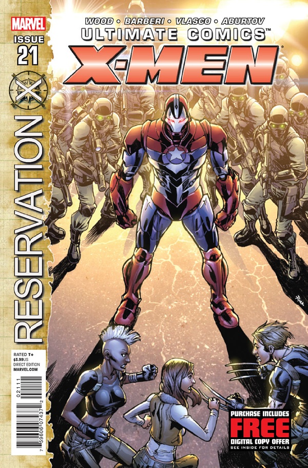Ultimate Comics X-Men #21 cover