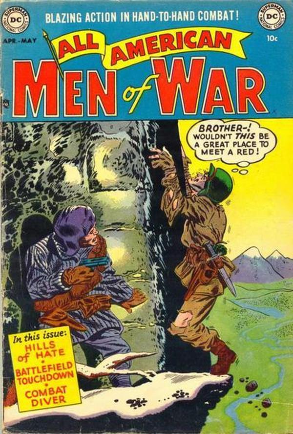 All-American Men of War #4 cover