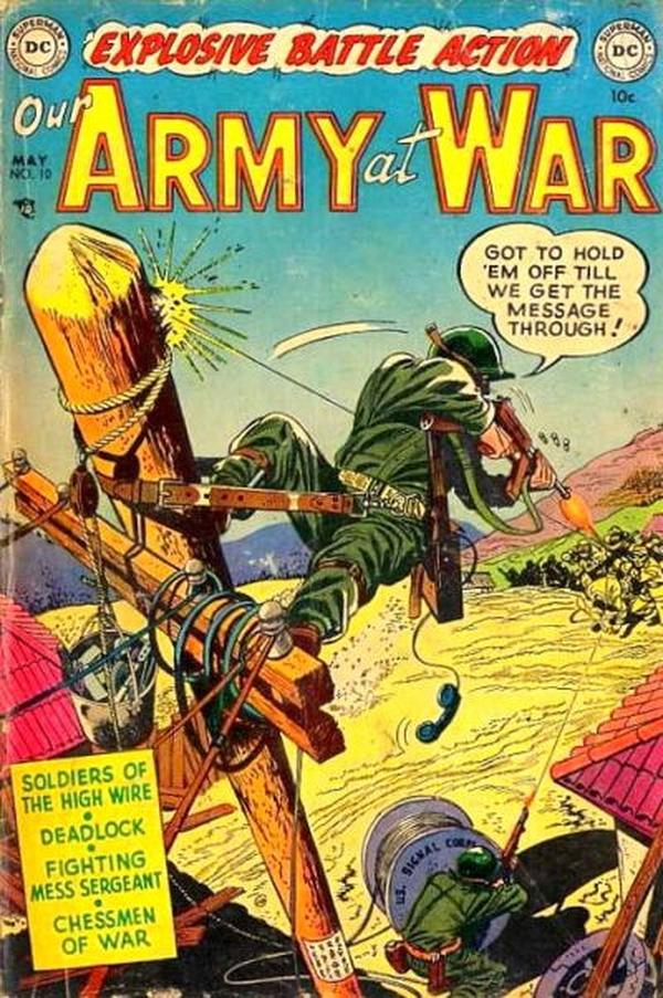 Our Army at War #10 cover
