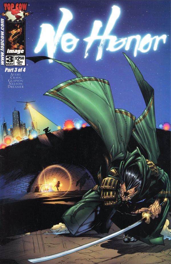 No Honor #3 cover