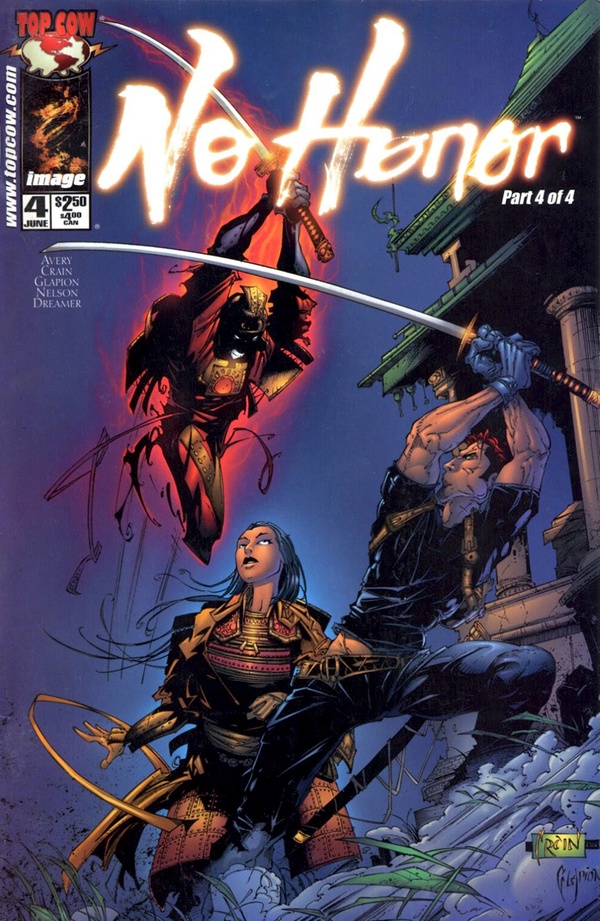 No Honor #4 cover