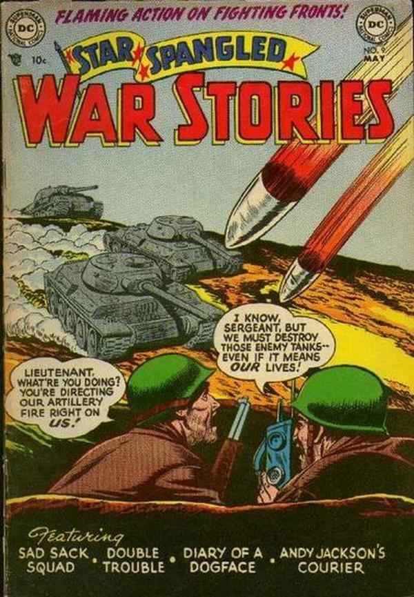 Star Spangled War Stories #9 cover