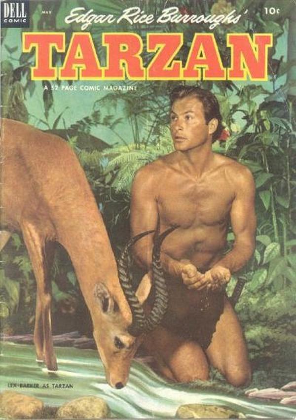 Edgar Rice Burroughs' Tarzan #44 cover