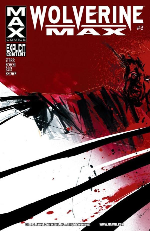 Wolverine Max #3 cover