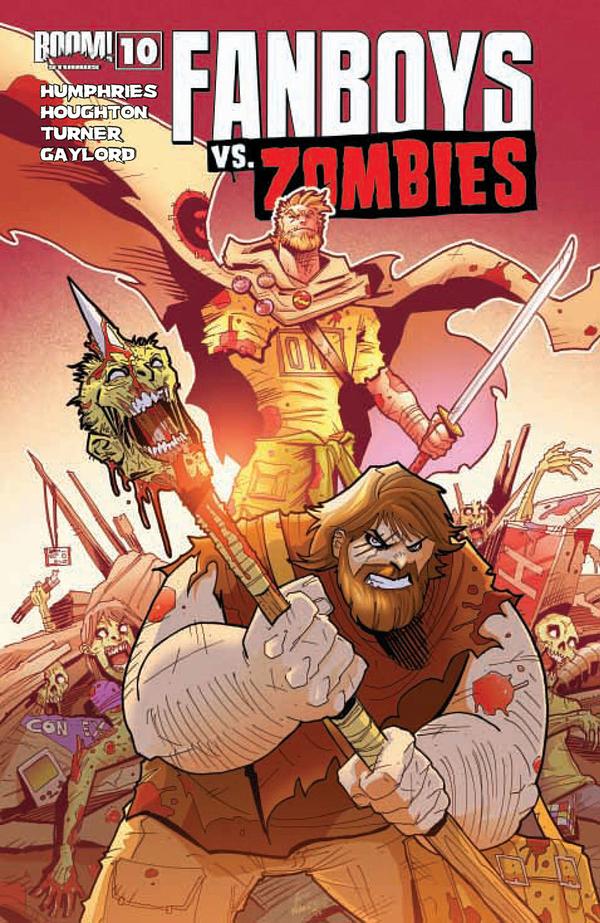 Fanboys vs. Zombies #10 cover