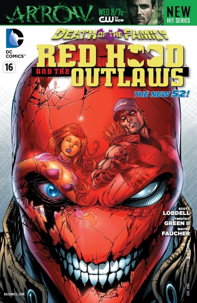 Red Hood and the Outlaws #16 cover