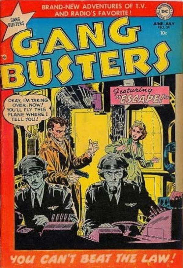 Gang Busters #34 cover