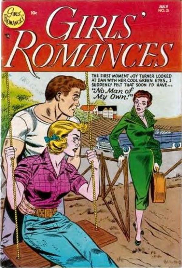 Girls' Romances #21 cover