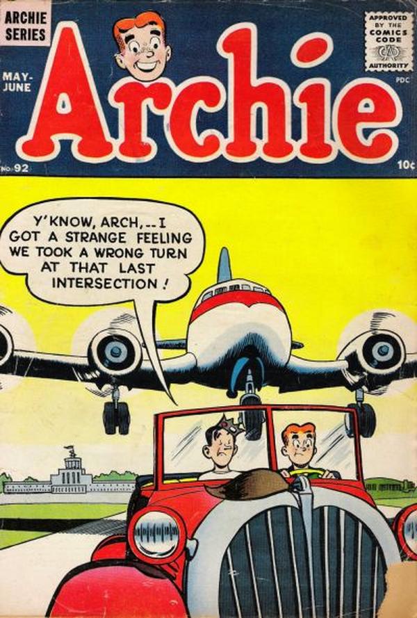 Archie Comics #92 cover