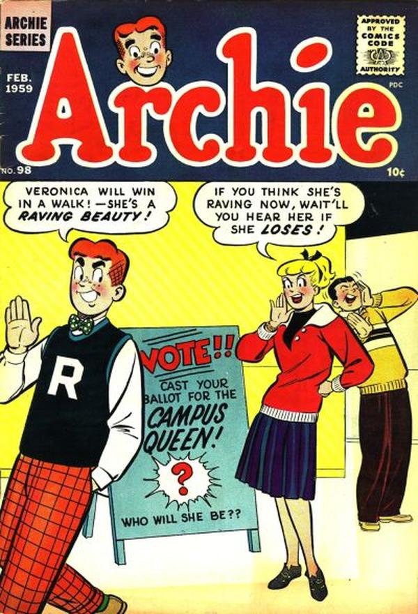 Archie Comics #98 cover