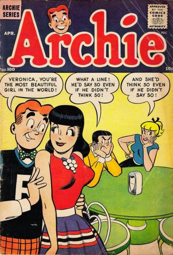 Archie Comics #100 cover