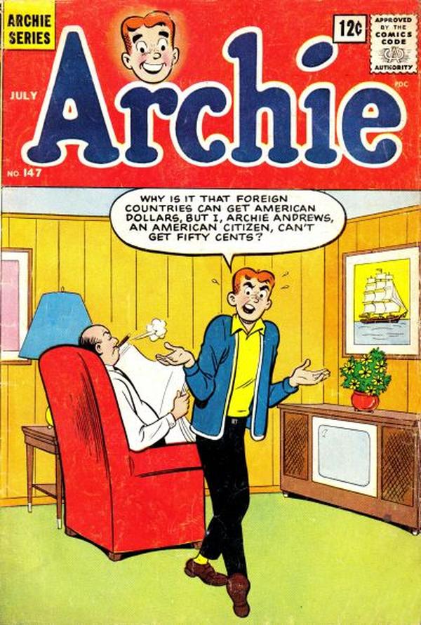 Archie #147 cover