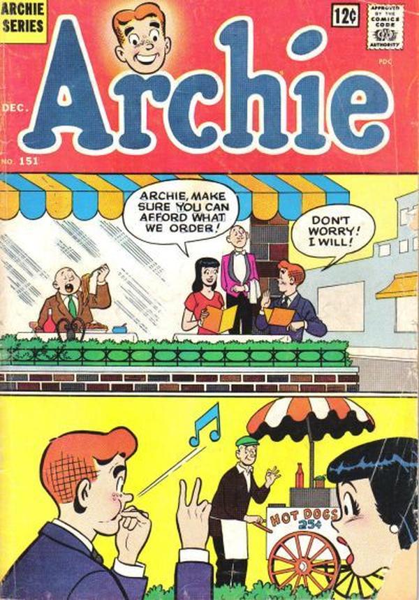Archie #151 cover