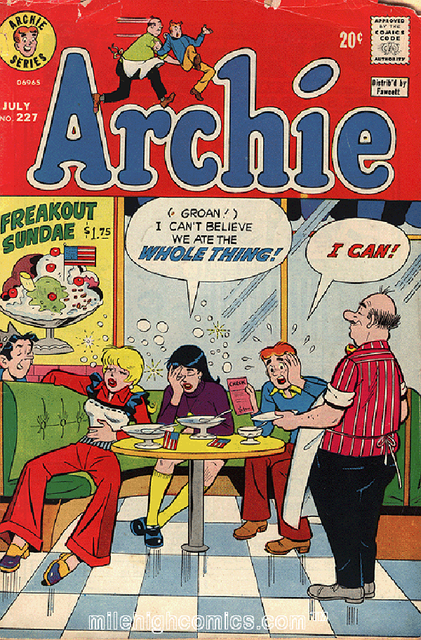 Archie #227 cover