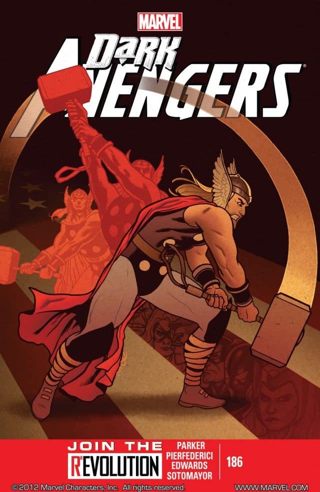 Dark Avengers #186 cover