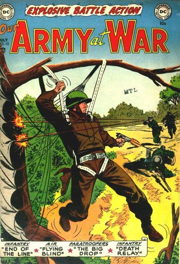 Our Army at War #12 cover