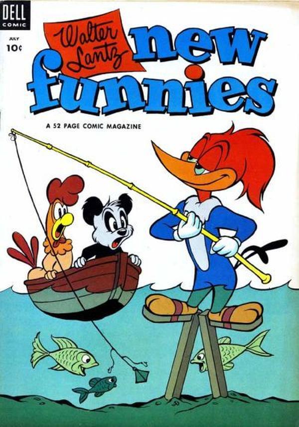 Walter Lantz New Funnies #197 cover