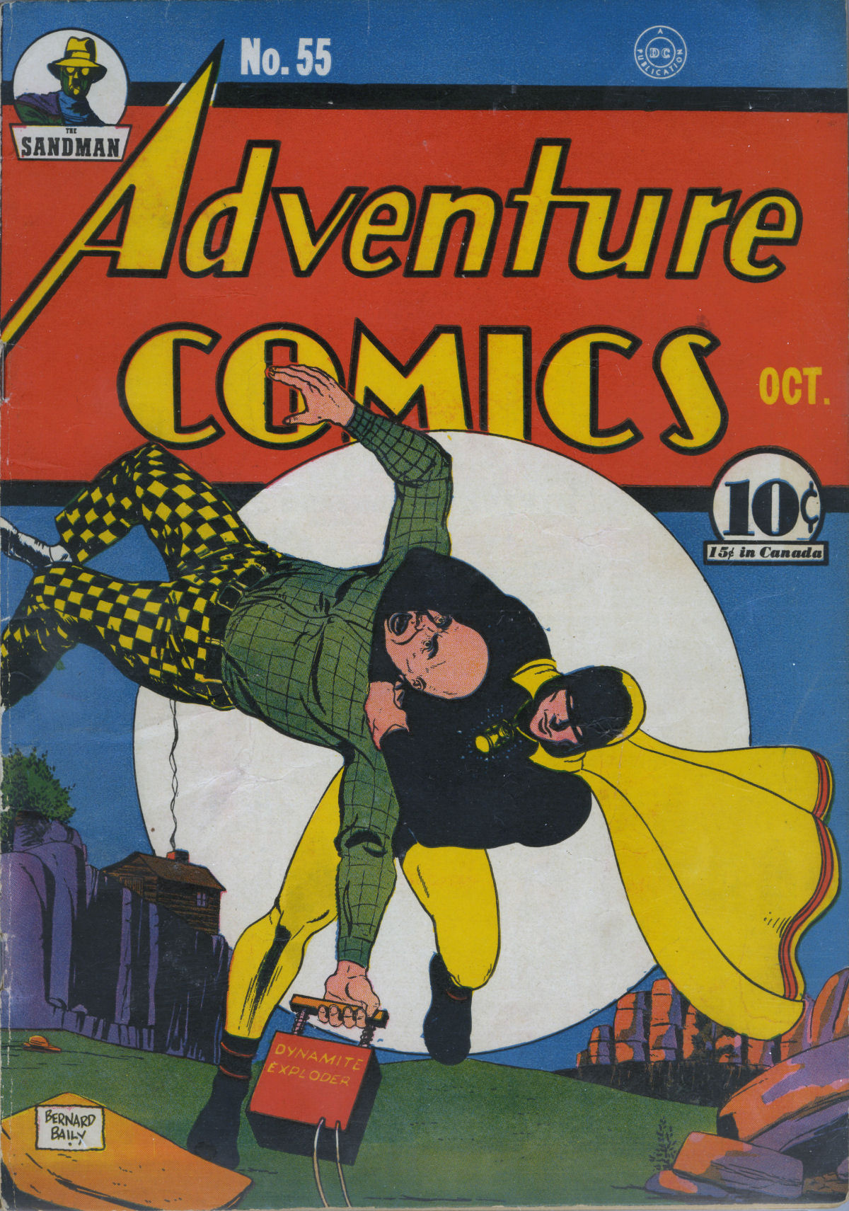 Adventure Comics #55 cover