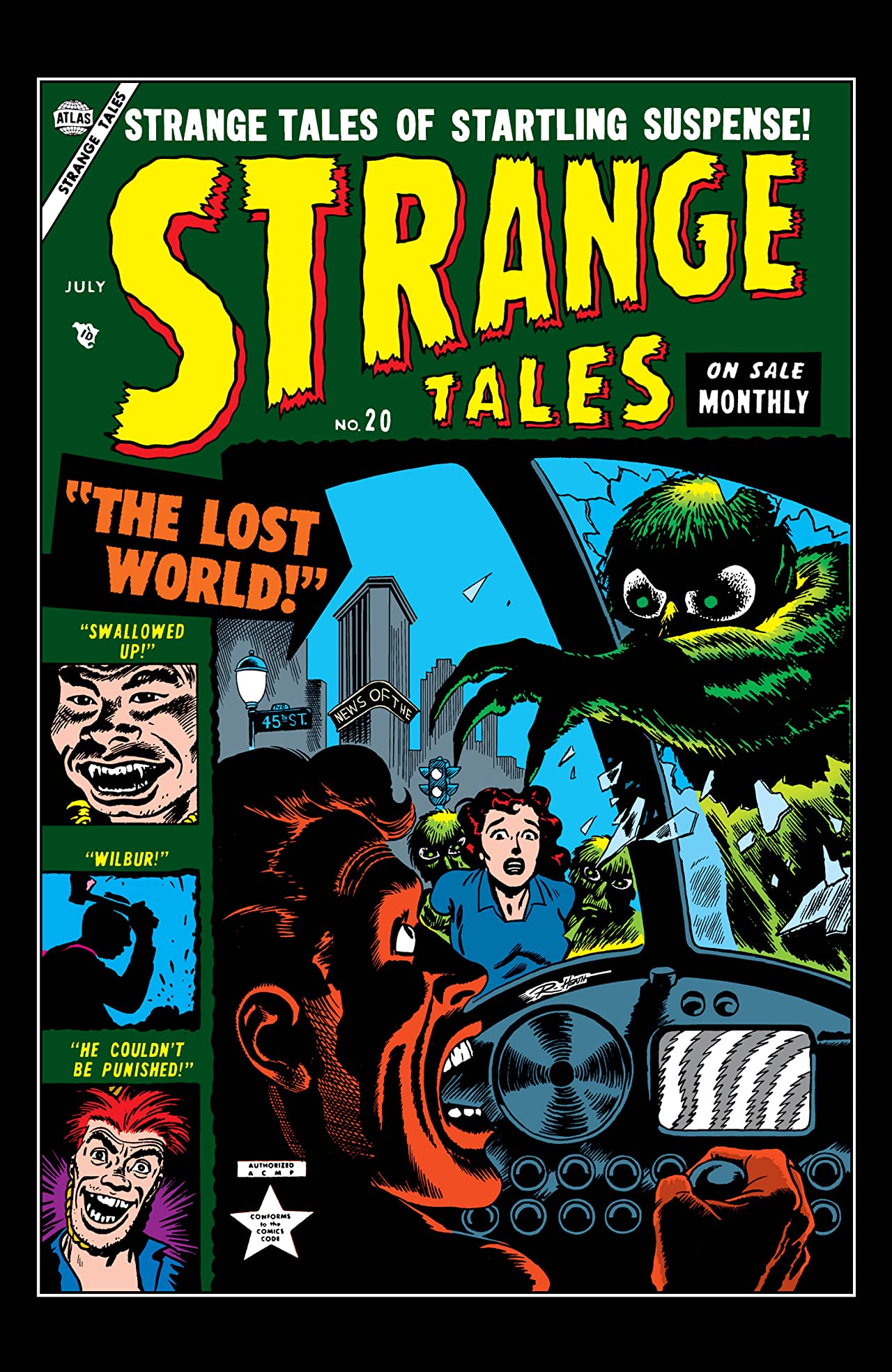 Strange Tales #20 cover