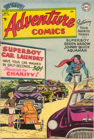 Adventure Comics #190 cover