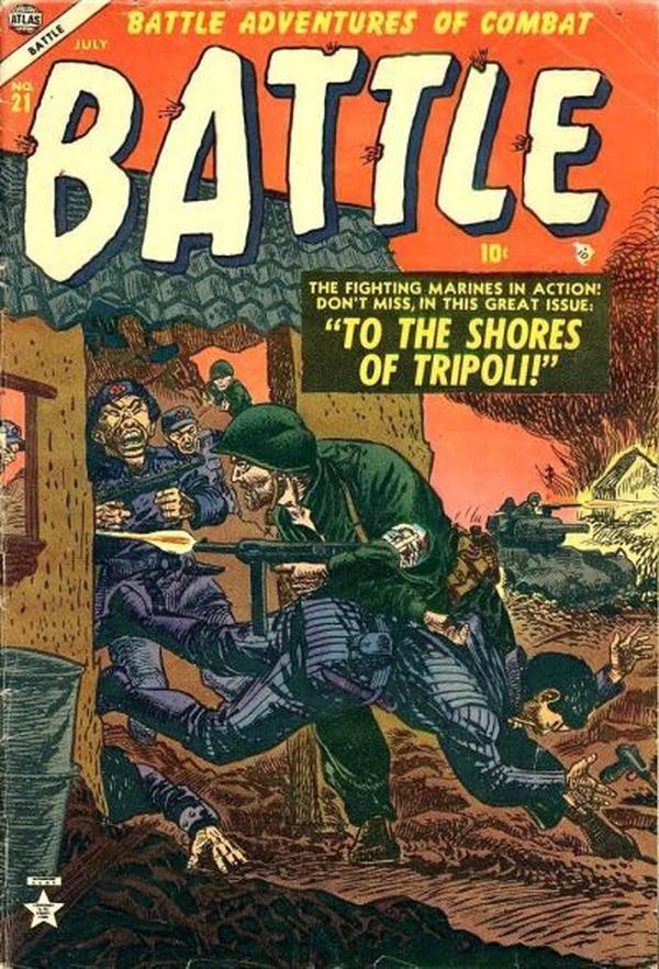 Battle #21 cover