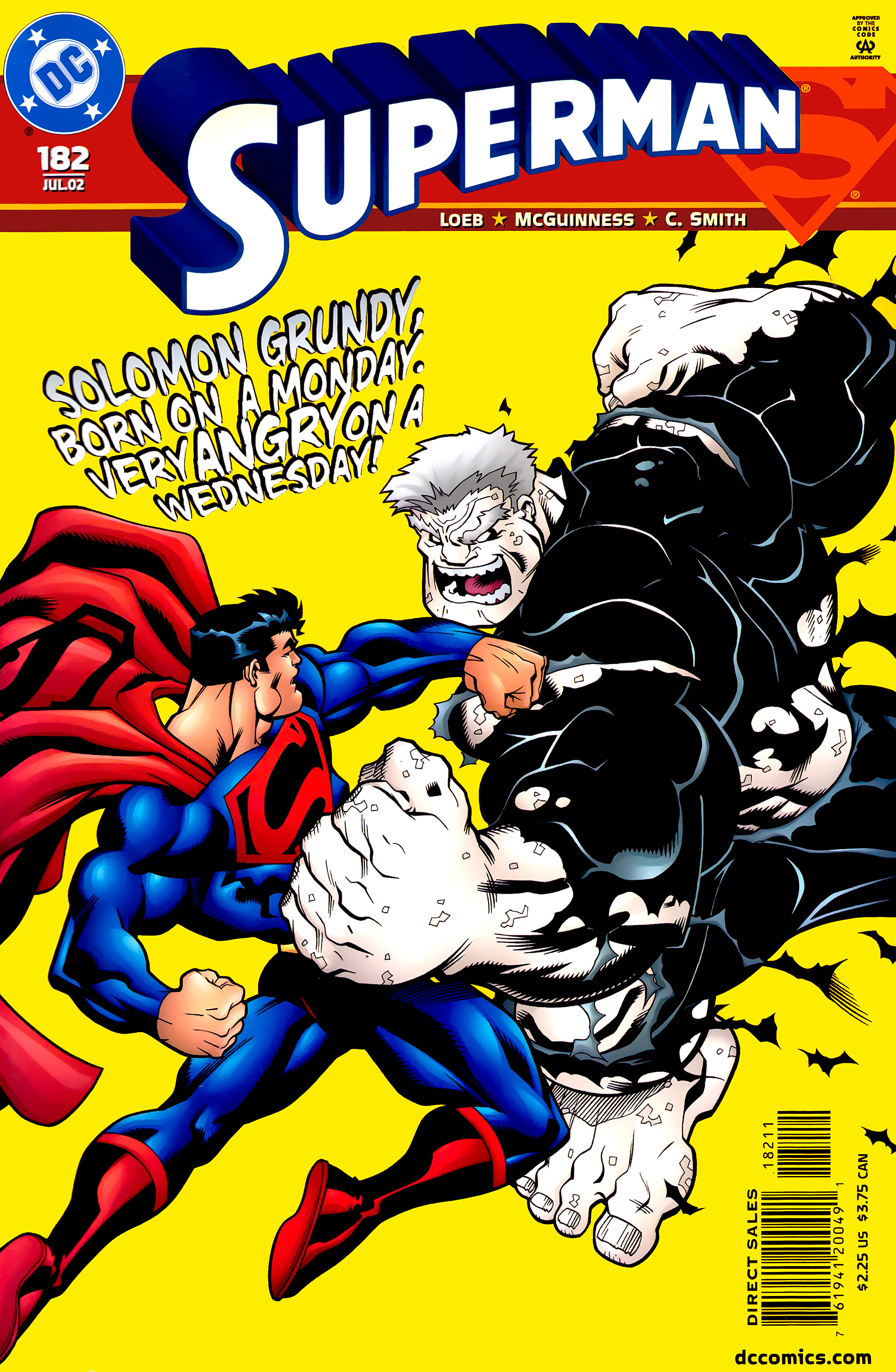 Superman #182 cover