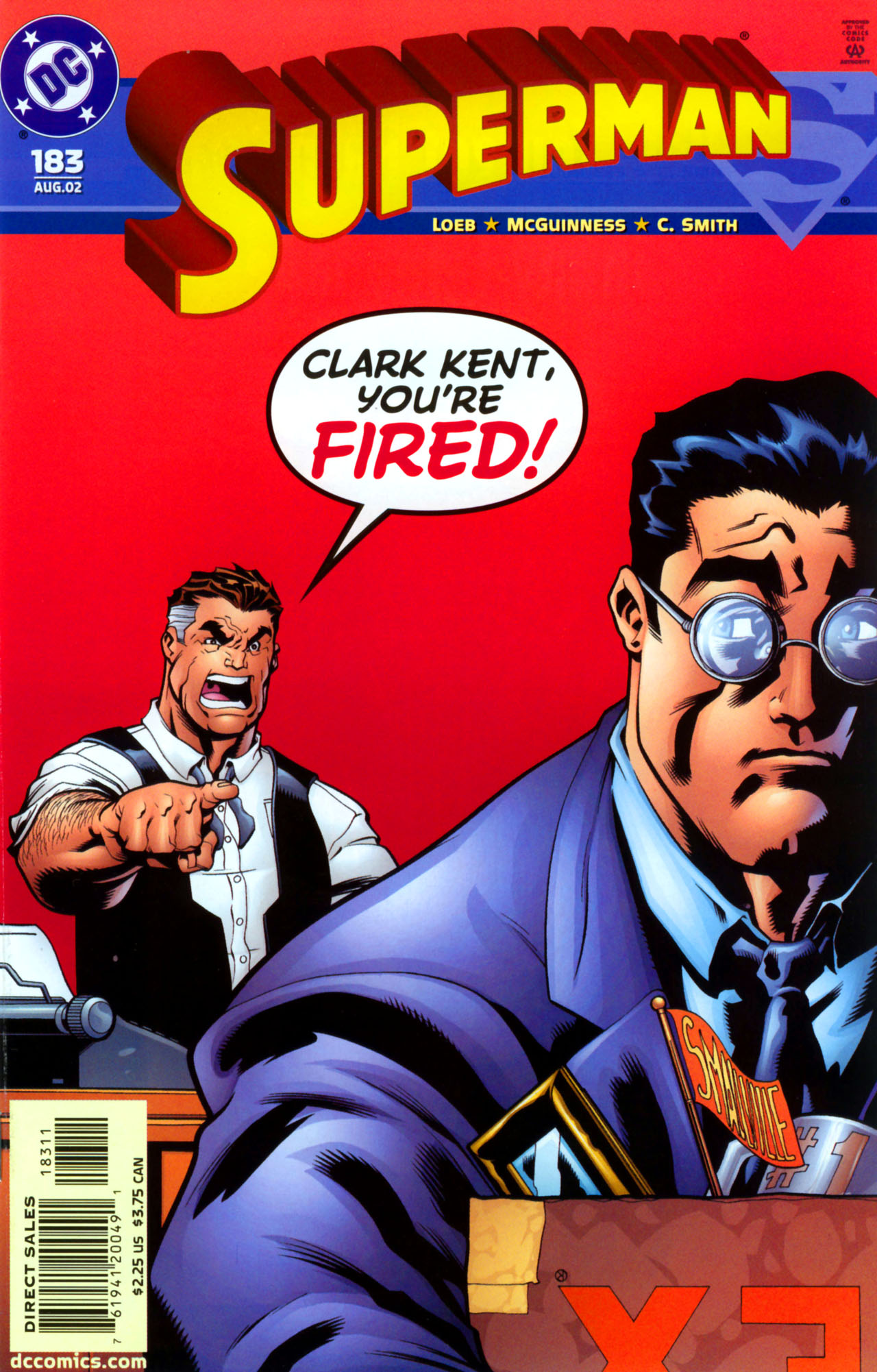 Superman #183 cover