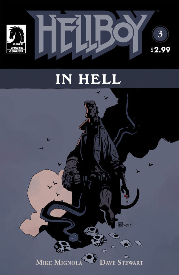 Hellboy in Hell #3 cover