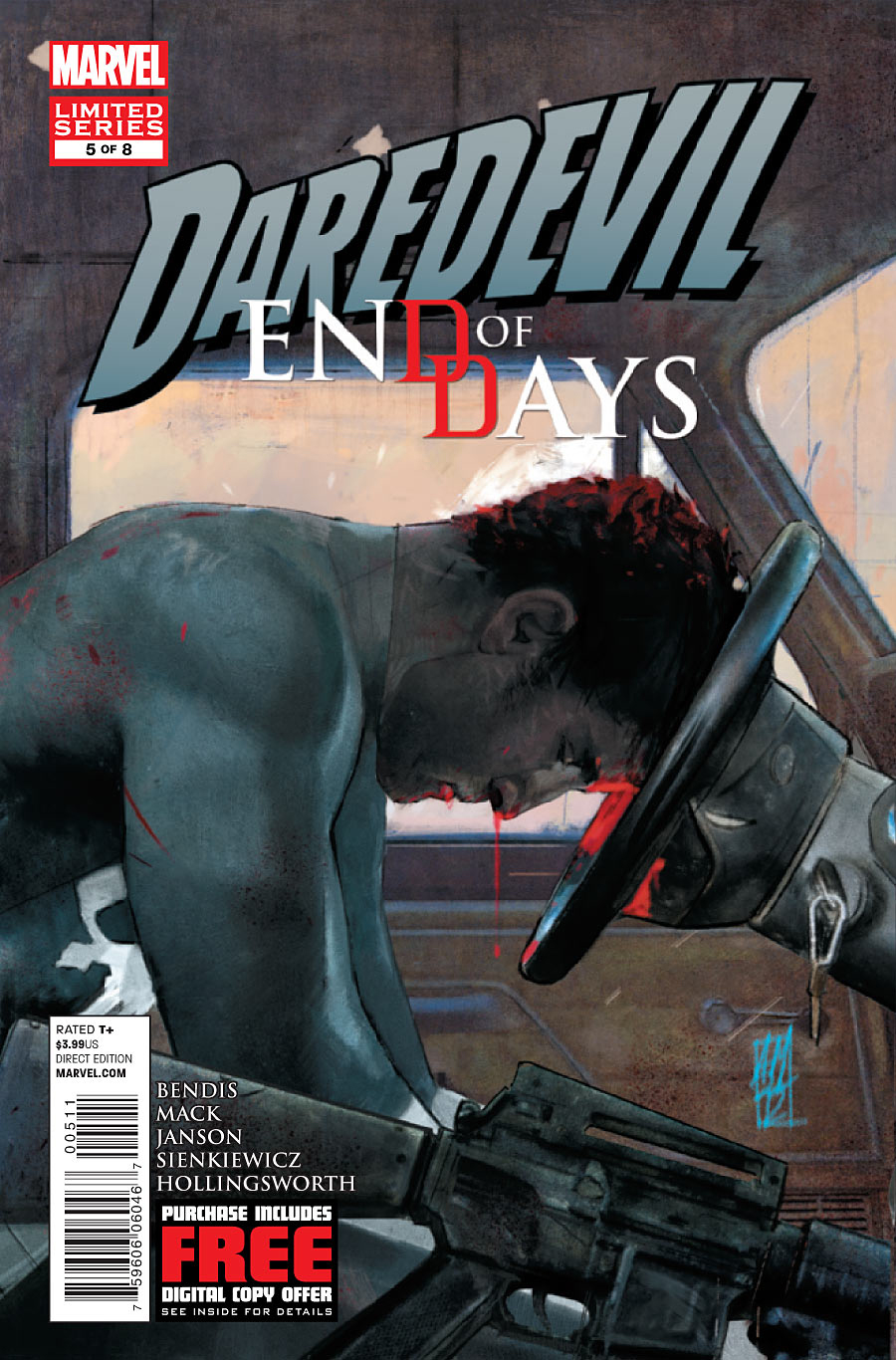 Daredevil: End of Days #5 cover