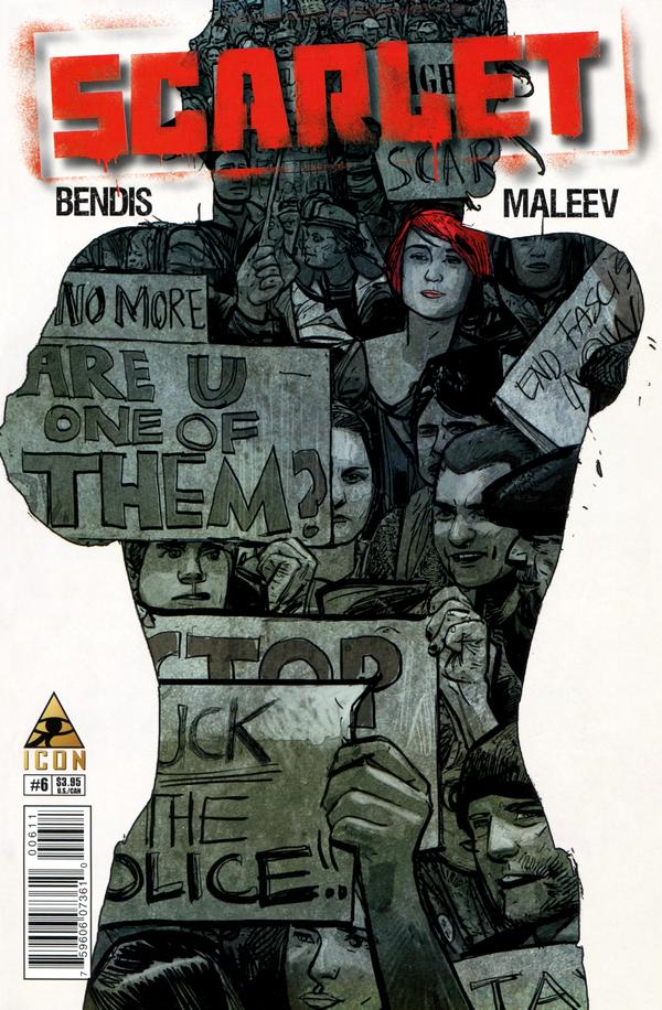 Scarlet #6 cover