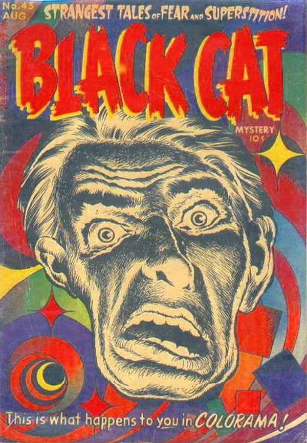 Black Cat Comics #45 cover