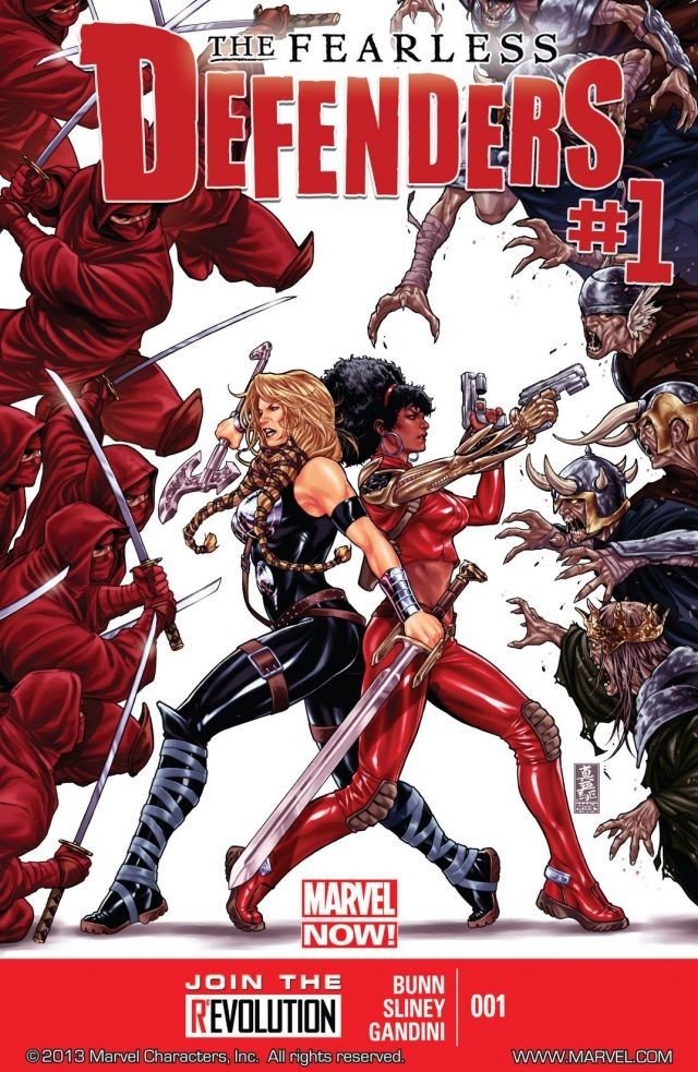 Fearless Defenders #1 cover