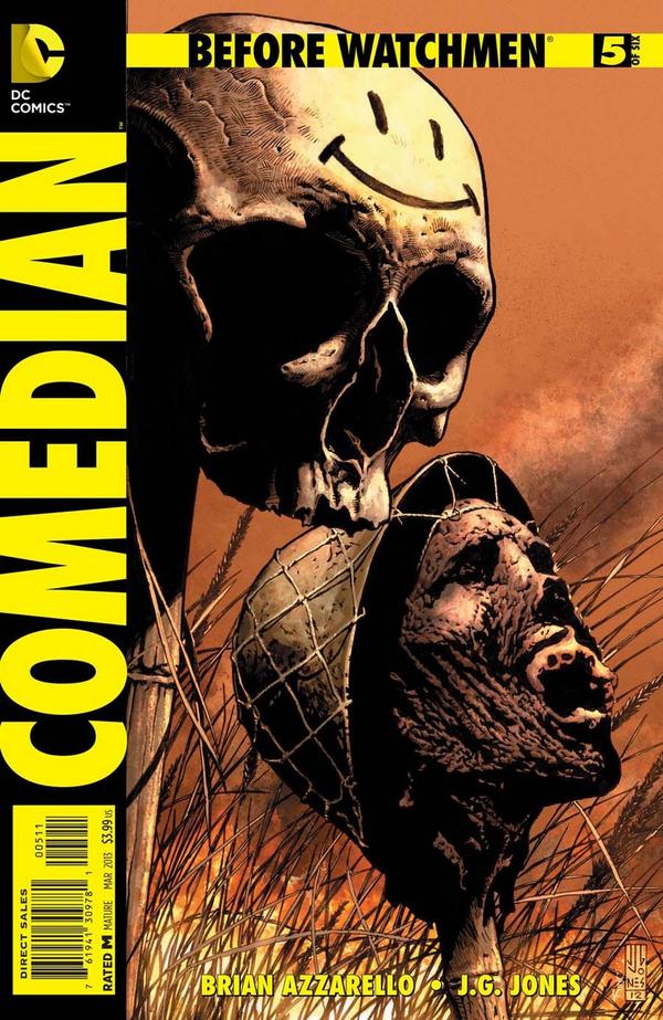 Before Watchmen: Comedian #5 cover