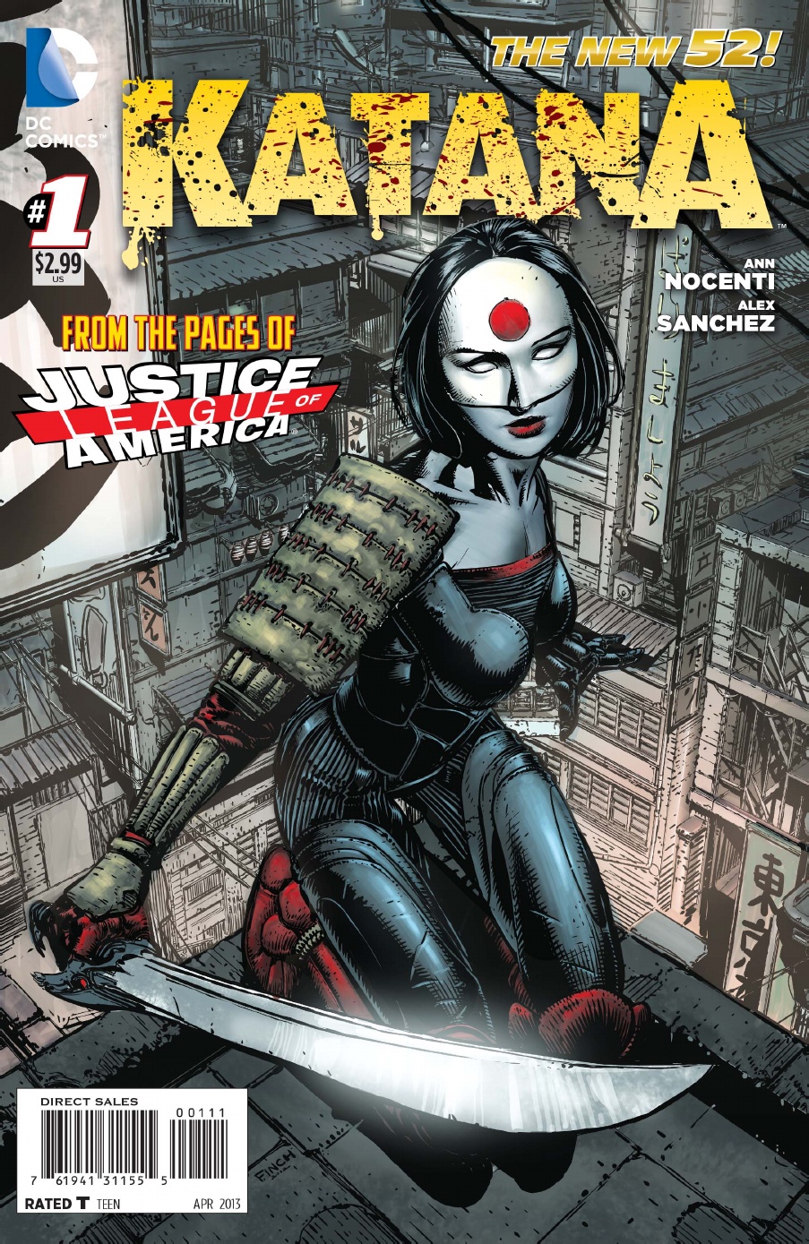 Katana #1 cover
