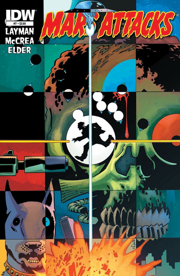 Mars Attacks #7 cover