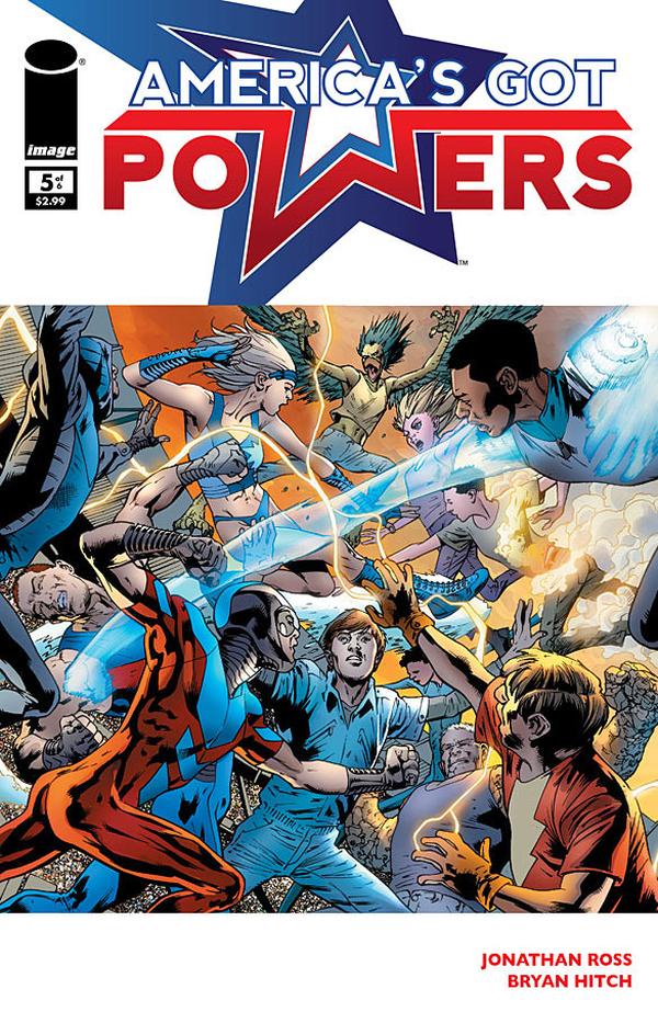America's Got Powers #5 cover