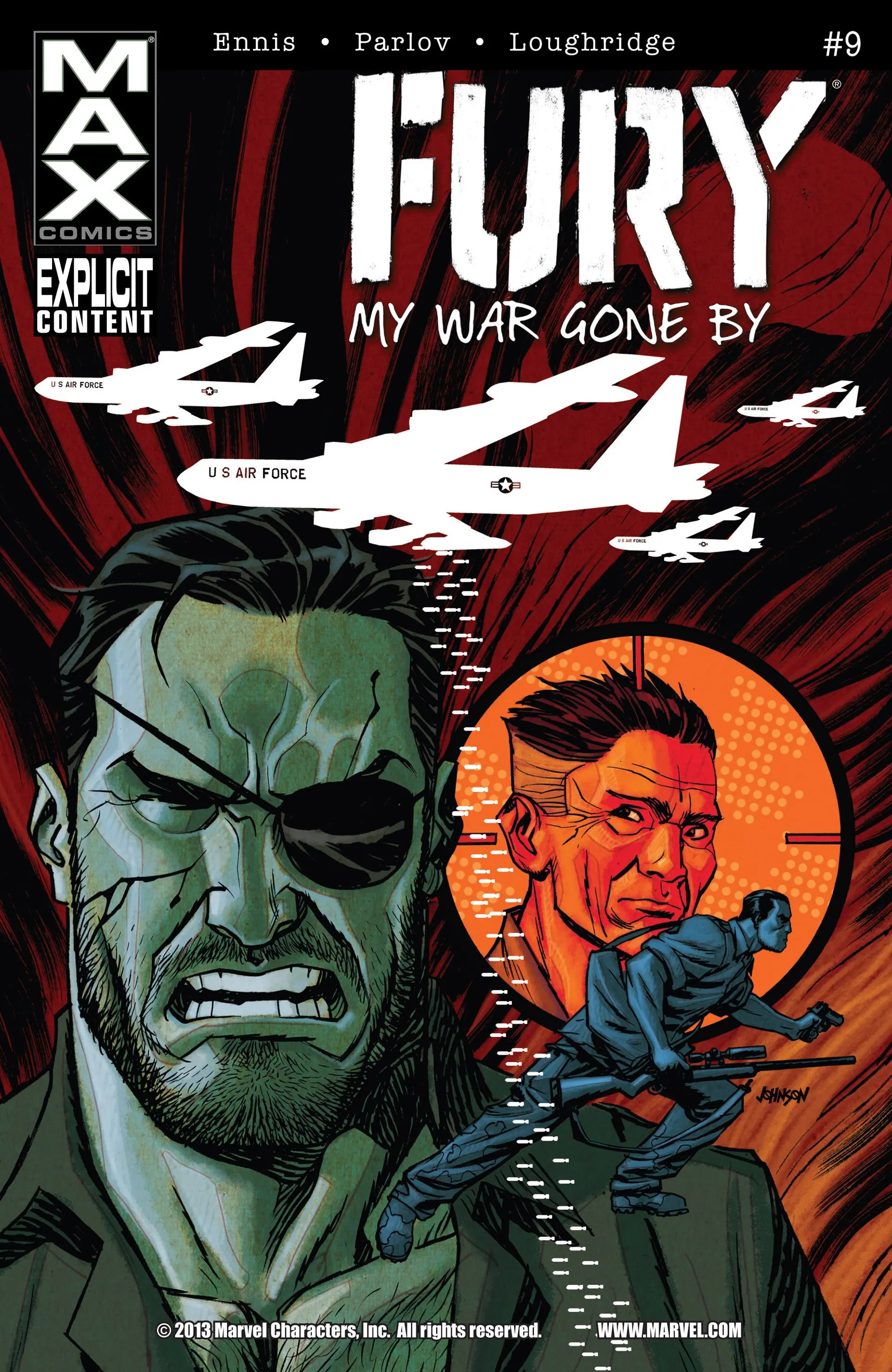 Fury Max #9 cover