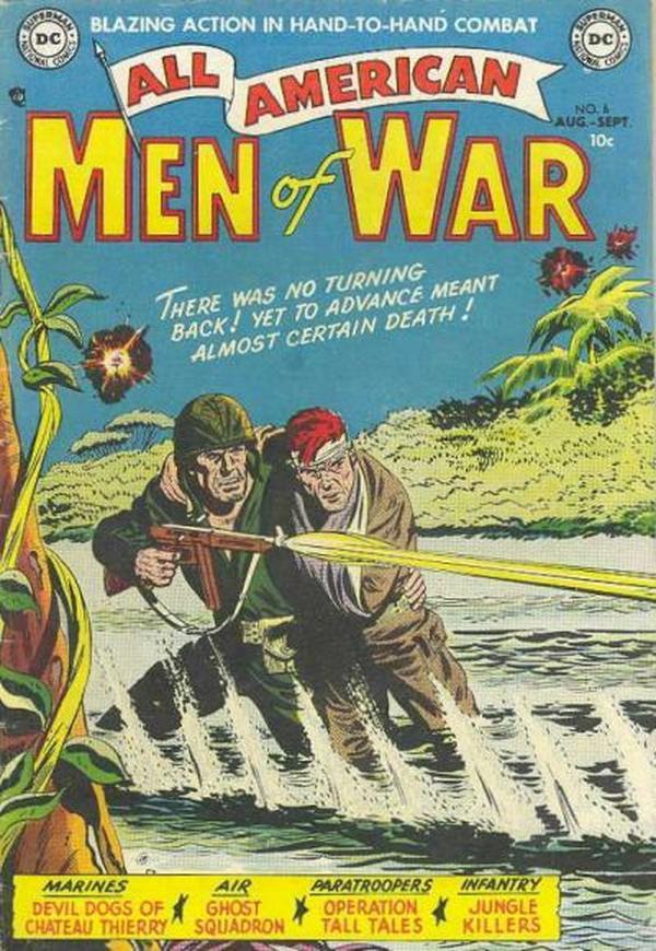 All-American Men of War #6 cover