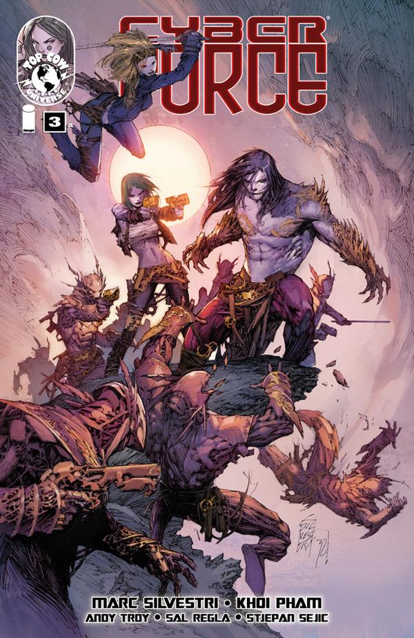 Cyber Force #3 cover