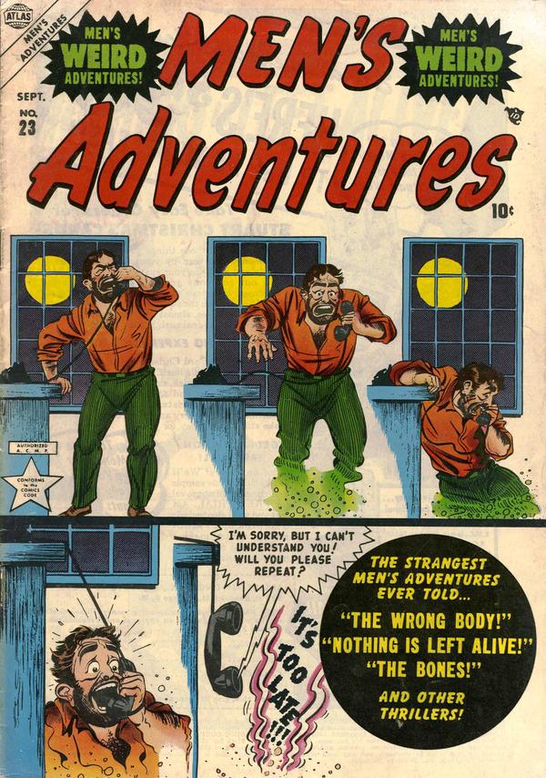 Men's Adventures #23 cover