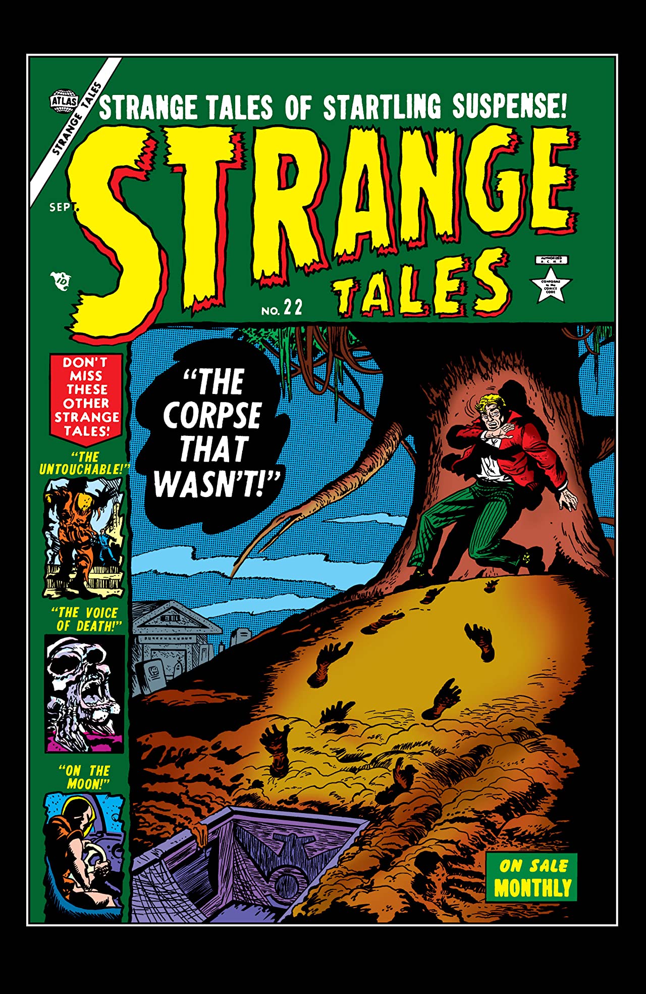 Strange Tales #22 cover
