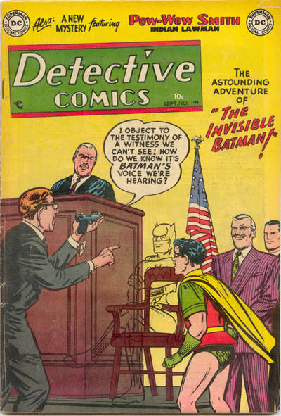 Detective Comics #199 cover