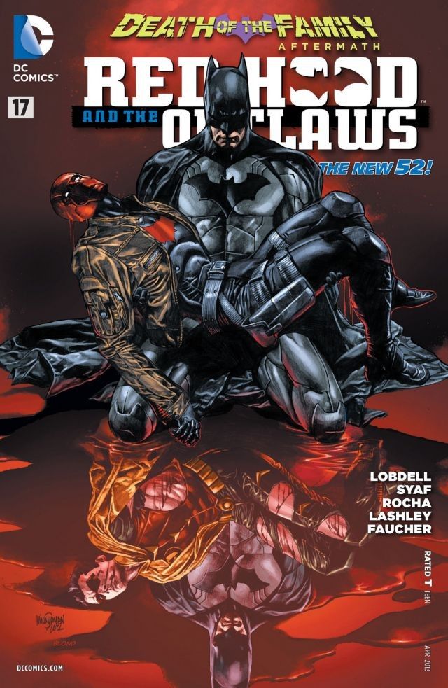 Red Hood and the Outlaws #17 cover