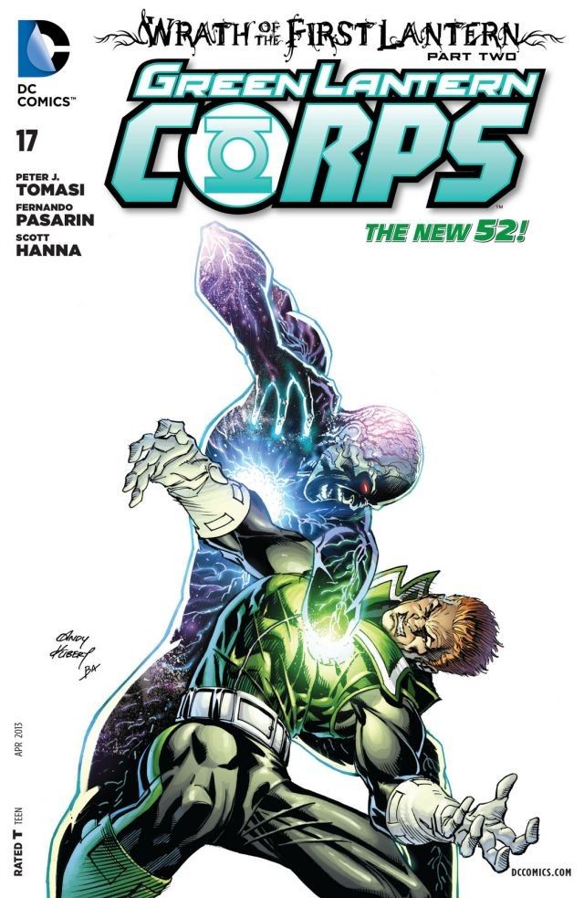 Green Lantern Corps #17 cover