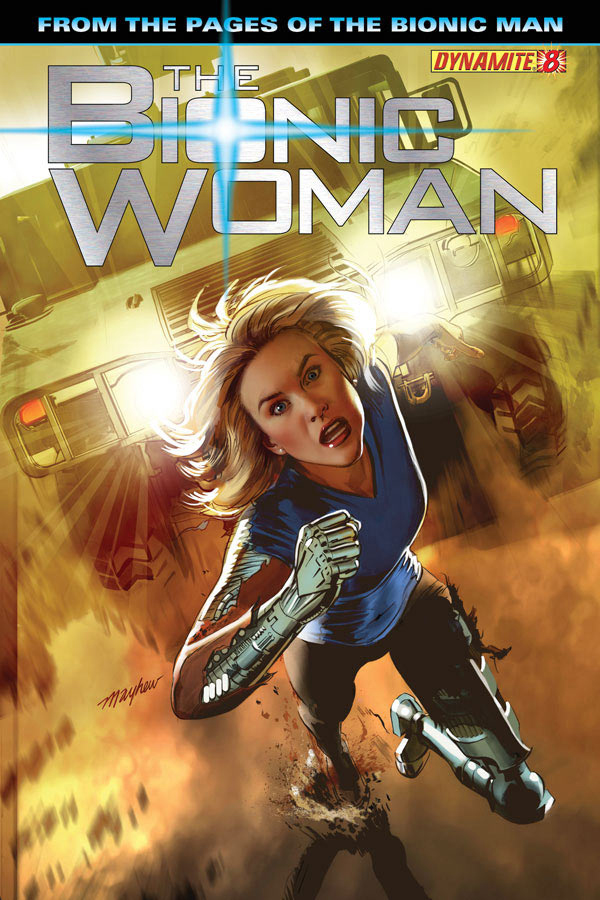 The Bionic Woman #8 cover