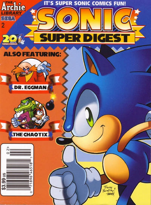 Sonic Super Digest #2 cover