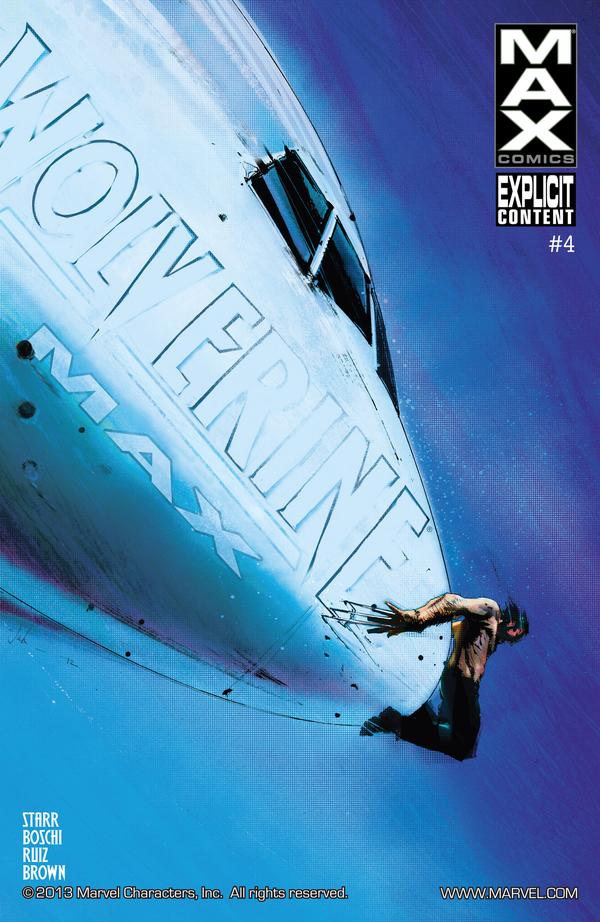 Wolverine Max #4 cover
