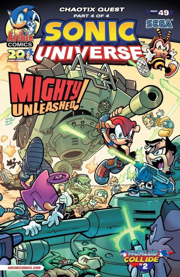 Sonic Universe #49 cover