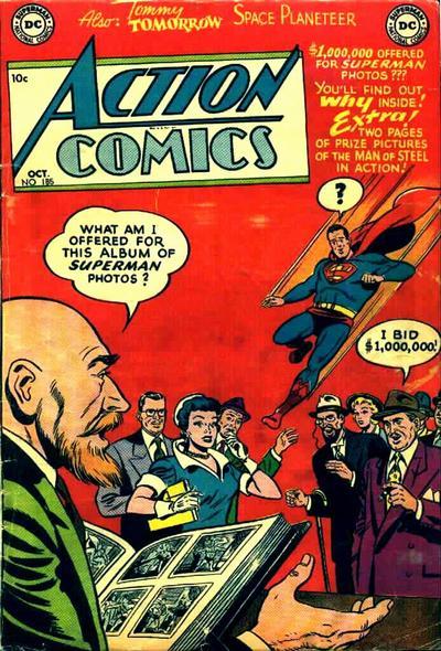 Action Comics #185 cover